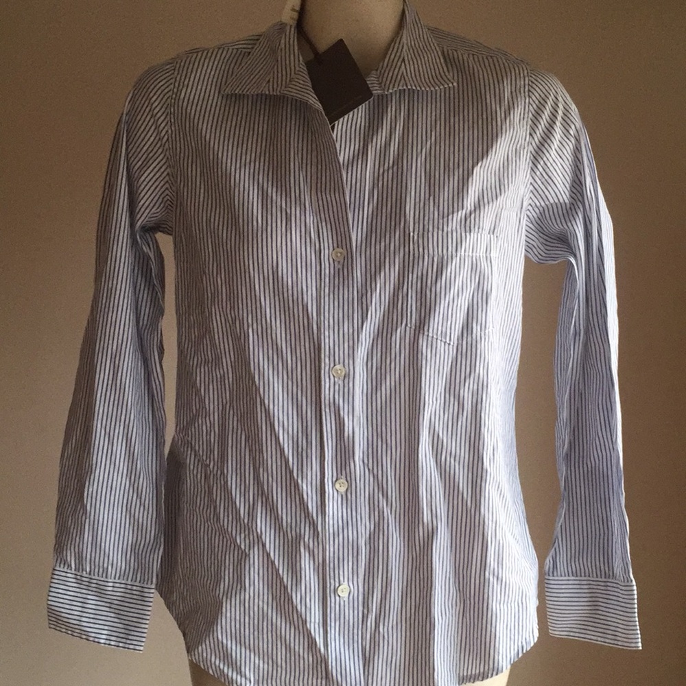 Tommy Bahama Button Front Shirt Striped